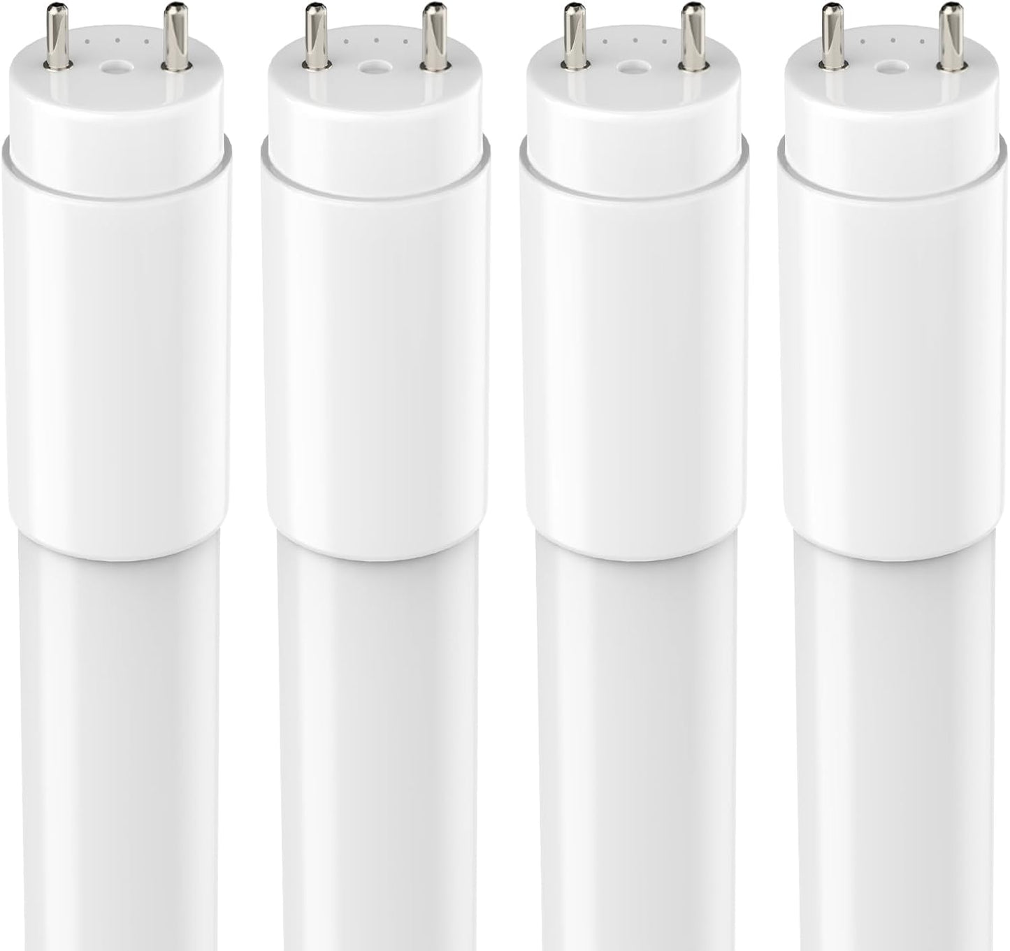 JESLED 4 Pack T8 LED Tube Lights 4FT for Fluorescent Replacement