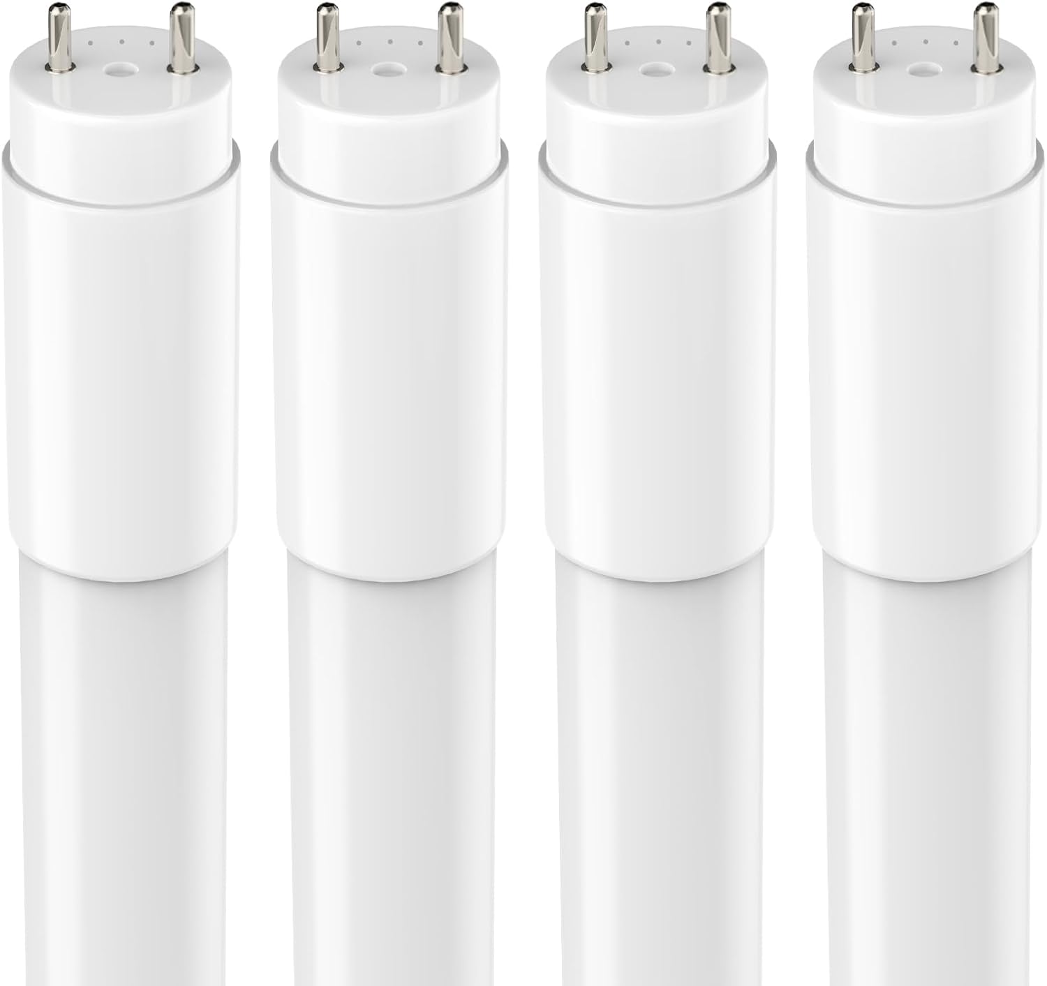 JESLED 4 Pack T8 LED Tube Lights 4FT for Fluorescent Replacement