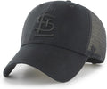 MLB Black Team Logo Flagship MVP Mesh Trucker Cap - Sleek Fit