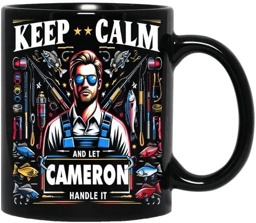Personalized Cameron Fishing Mug