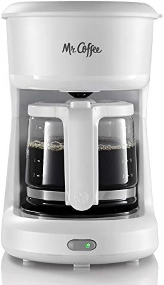 Mr. Coffee 5-Cup Mini Brew Switch Coffee Maker for Small Spaces