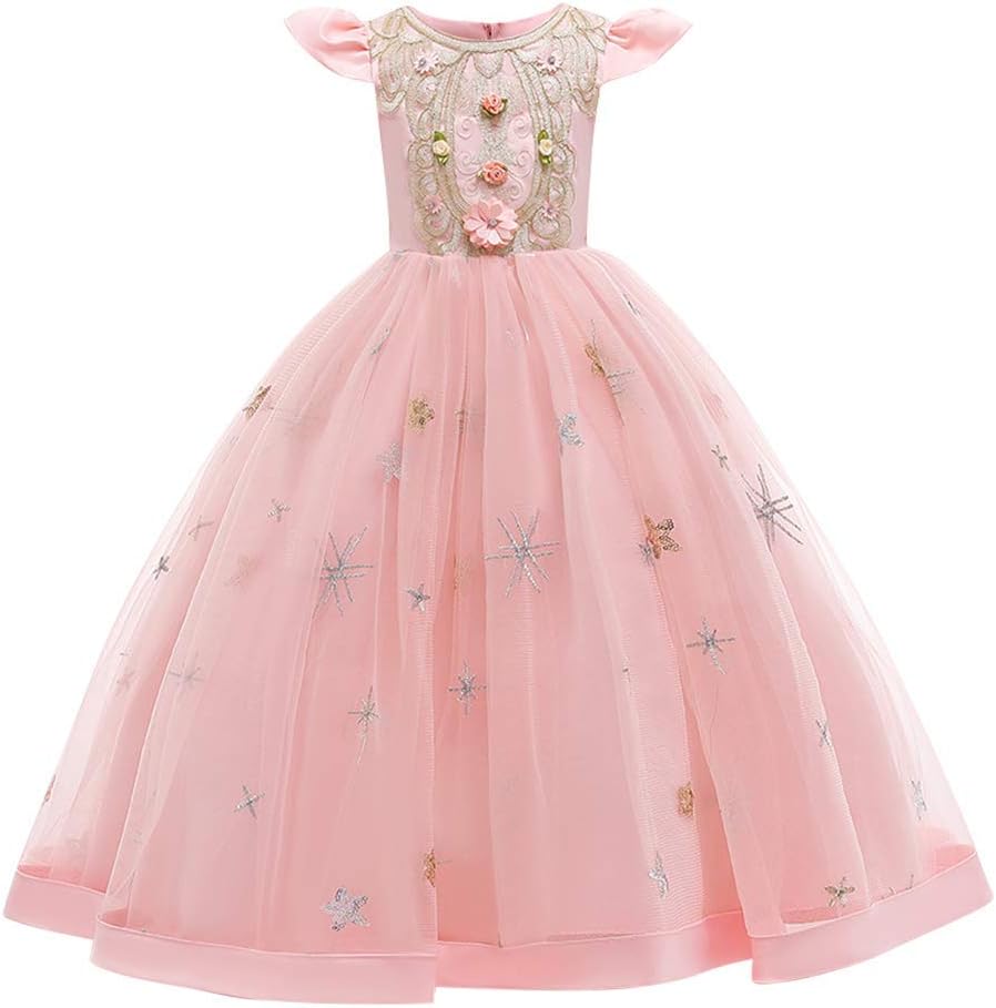 Flower Girls Maxi Dress for Weddings and Special Occasions