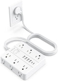 10FT Surge Protector Power Strip with 12 AC Outlets and 6 USB Ports
