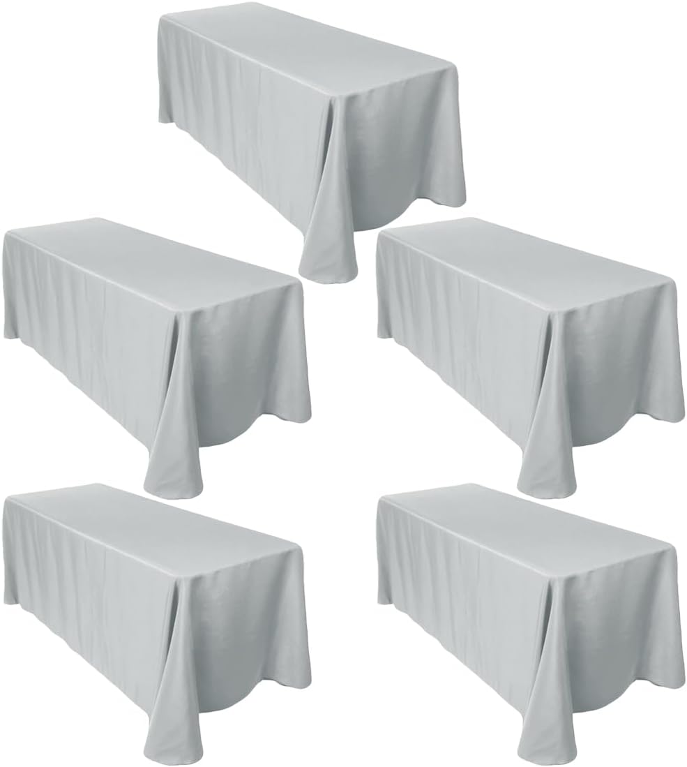 Rectangular Tablecloths 90 In x 132 In for Elegant Events