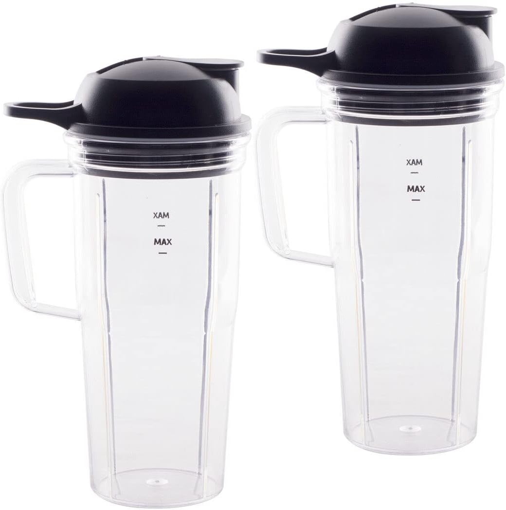 NutriBullet Pro 24oz Cup Lid Combo - 2 Pack