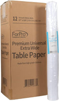 Extra Wide Table Paper 27in x 225ft Roll Pack - Smooth