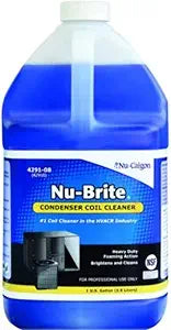 Nu-Calgon Nu-Brite 1-Gallon Cleaner for HVAC Systems and Coils