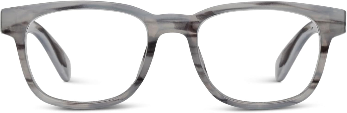 Peepers Kent Soft Square Blue Light Blocking Reading Glasses