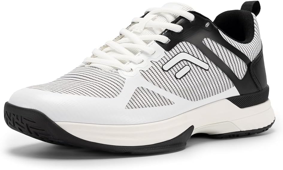 FitVille Extra Wide Pickleball Shoes for Men with Arch Support