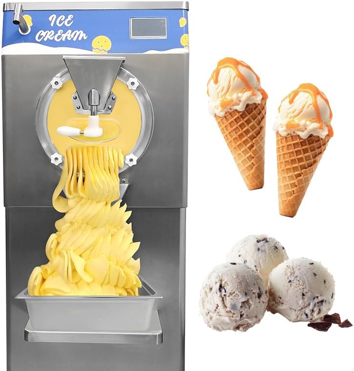 Commercial Hard Ice Cream Maker - 15mins/Batch