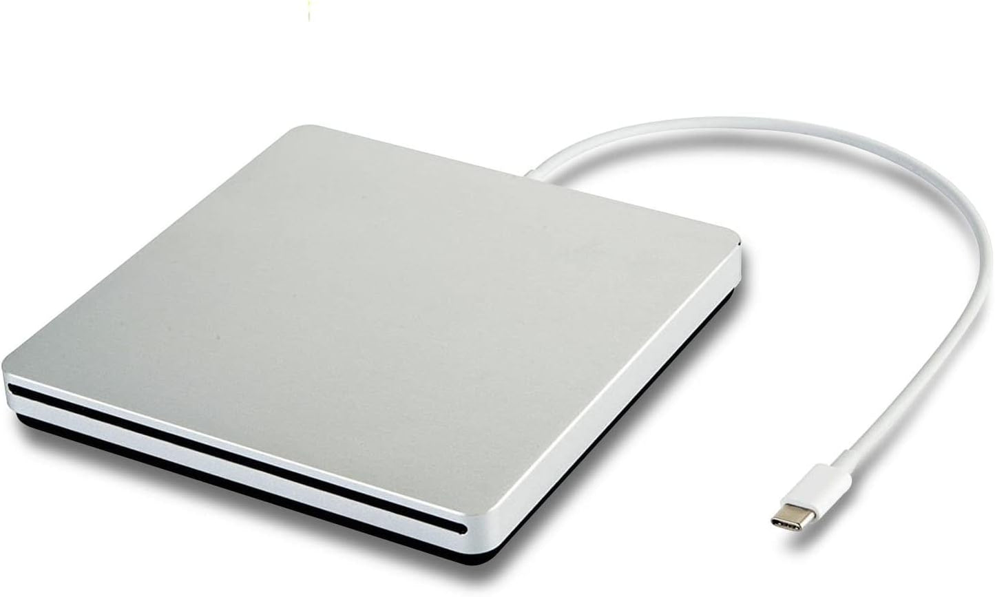 Super Slim USB-C DVD Drive for MacBook & Dell