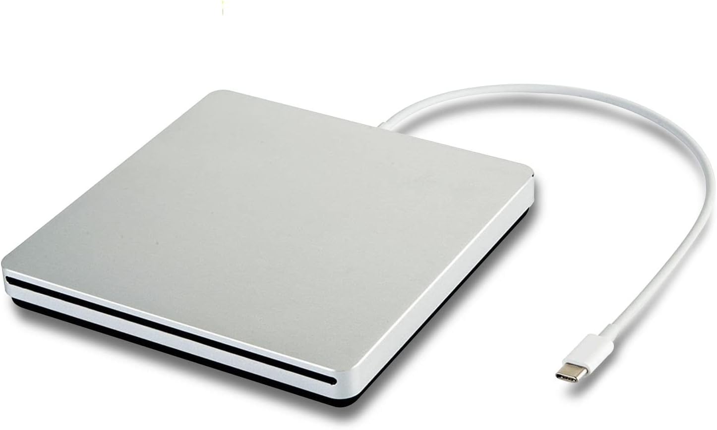 Super Slim USB-C DVD Drive for MacBook & Dell