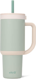 30 oz Pistachio Oasis Tumbler with Handle & Retracting Straw