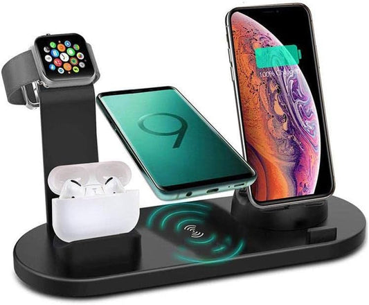 6-in-1 Wireless Charging Dock - Fast Charge Any Device!