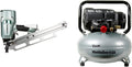 Bundle of Metabo HPT Framing Nailer and 200 PSI Pancake Compressor
