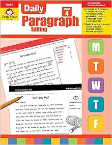 Evan-Moor Daily Paragraph Editing for Grade 4 Students' Success