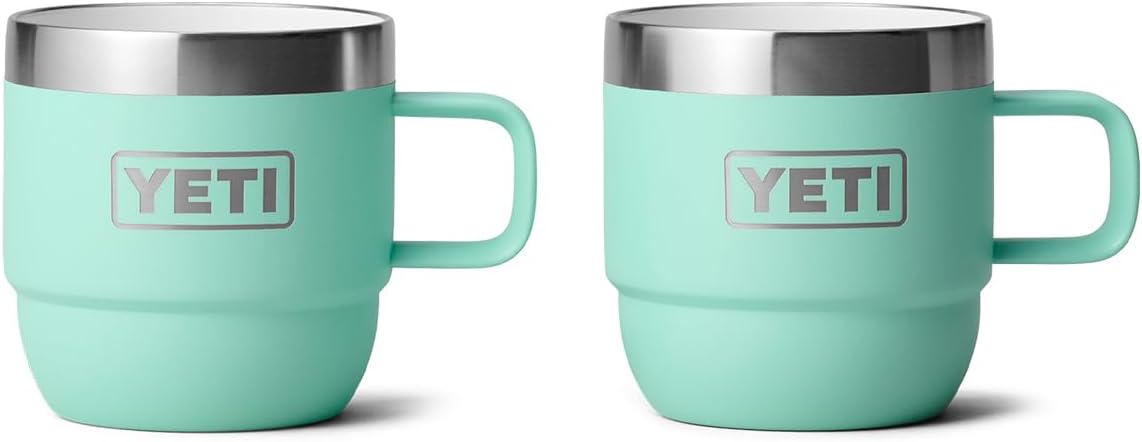 YETI Rambler 6 oz Stackable Mug for Coffee and Espresso Lovers