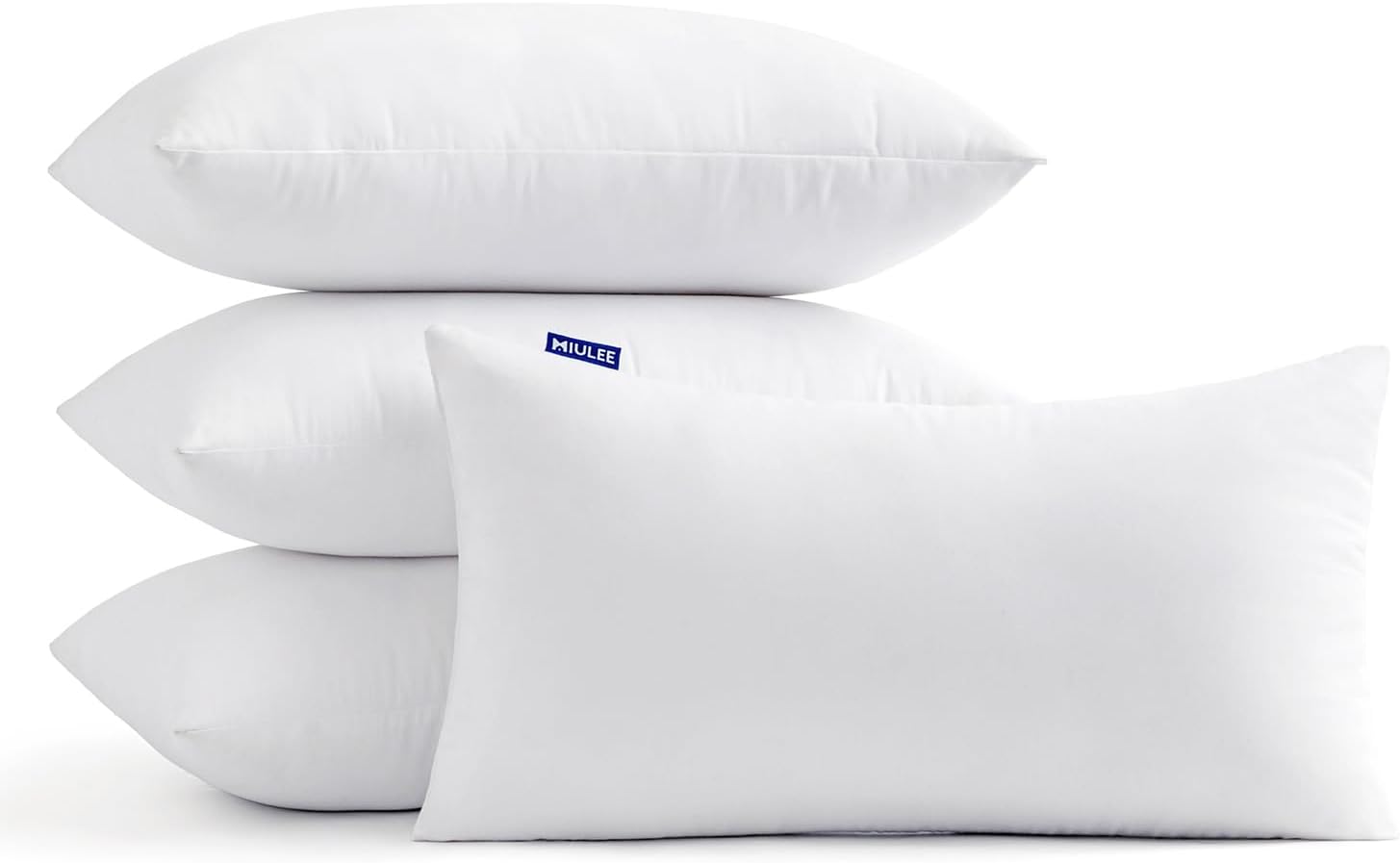 MIULEE 12x20 Inch Throw Pillow Inserts for Decorative Cushions