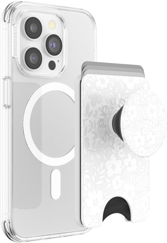 PopSockets Phone Wallet with Expanding Grip for MagSafe Use
