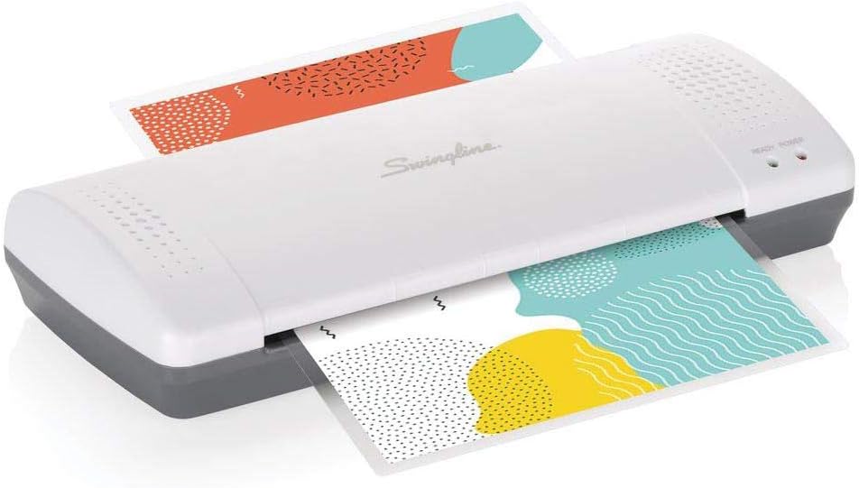 Swingline GBC Inspire 9 Laminator - Fast Warm-Up, 5 Pouches - Black