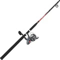Quantum Optix Spinning Reel and 2-Piece Fishing Rod Combo - Fast