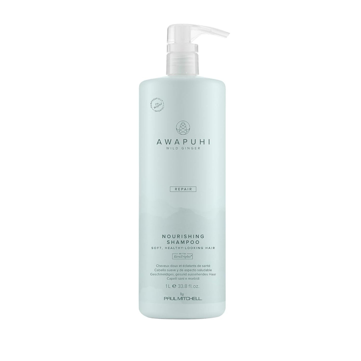 Awapuhi Wild Ginger Nourishing Shampoo for Dry, Damaged Hair