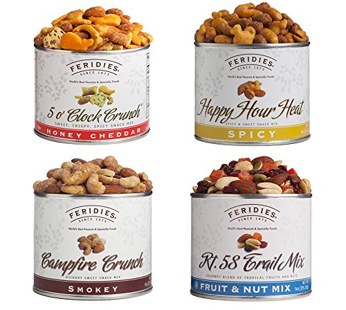 FERIDIES Sweet and Spicy Snack and Trail Mix Variety Pack