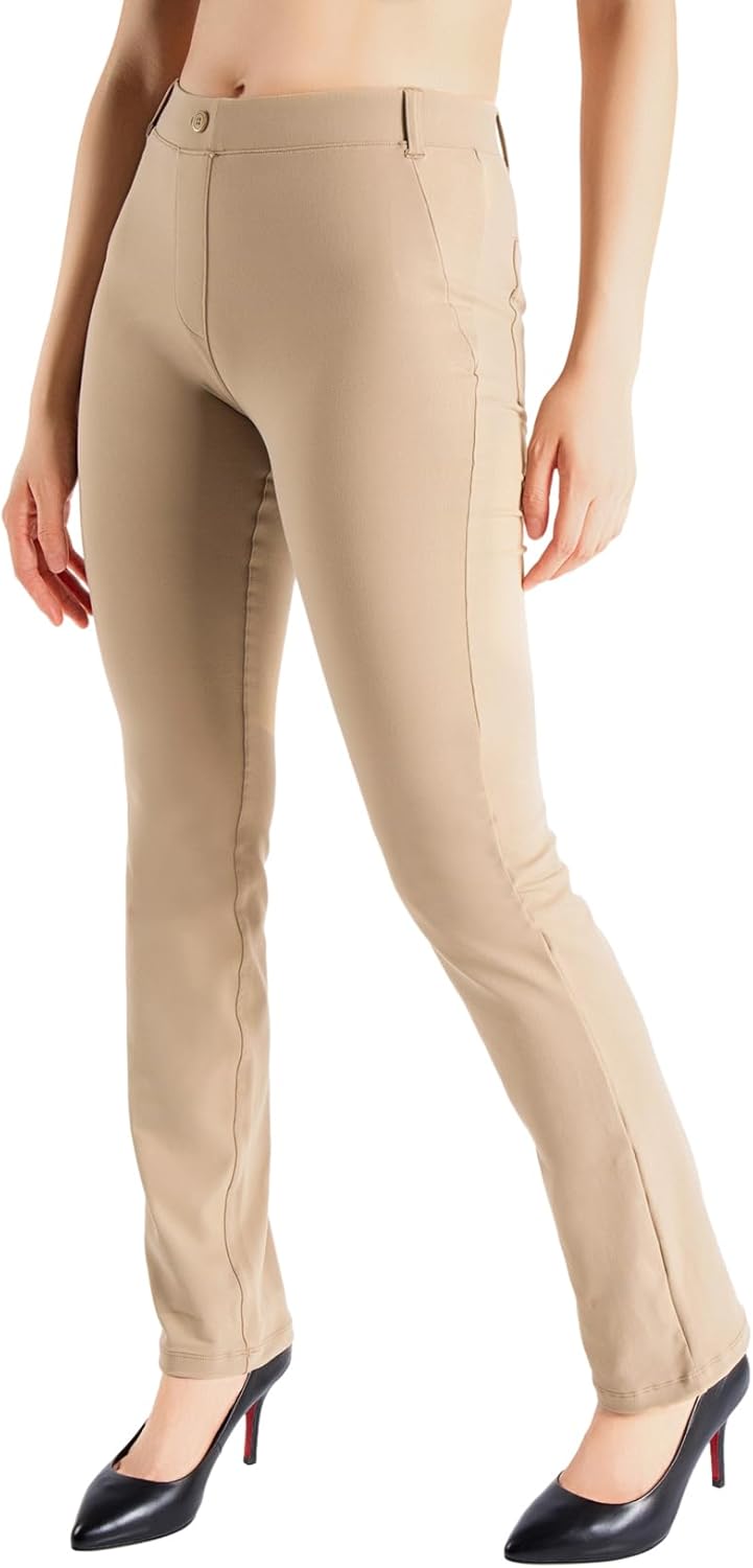 Yogipace Women's Straight Leg Yoga Dress Pants for All Sizes