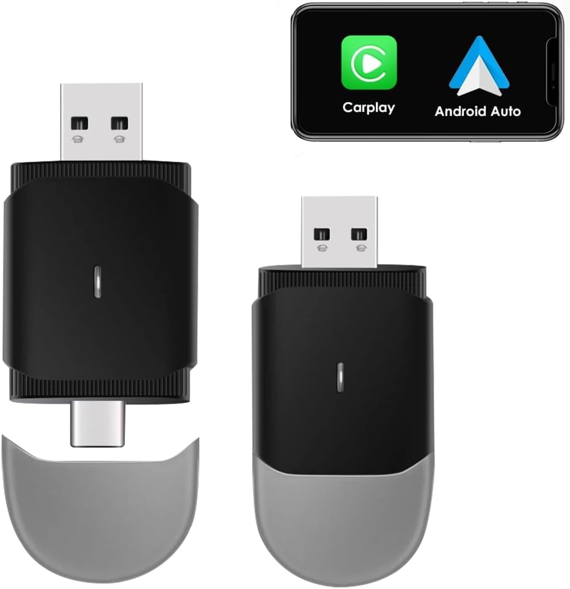 Upgrade Wireless Bluetooth Adapter for CarPlay & Android Auto