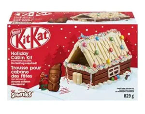 Nestle KitKat Holiday Cabin Kit for Festive Chocolate Lovers