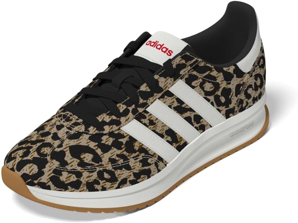 adidas Women's Run 70s 2.0 Sneaker: Fierce Animal Print Style