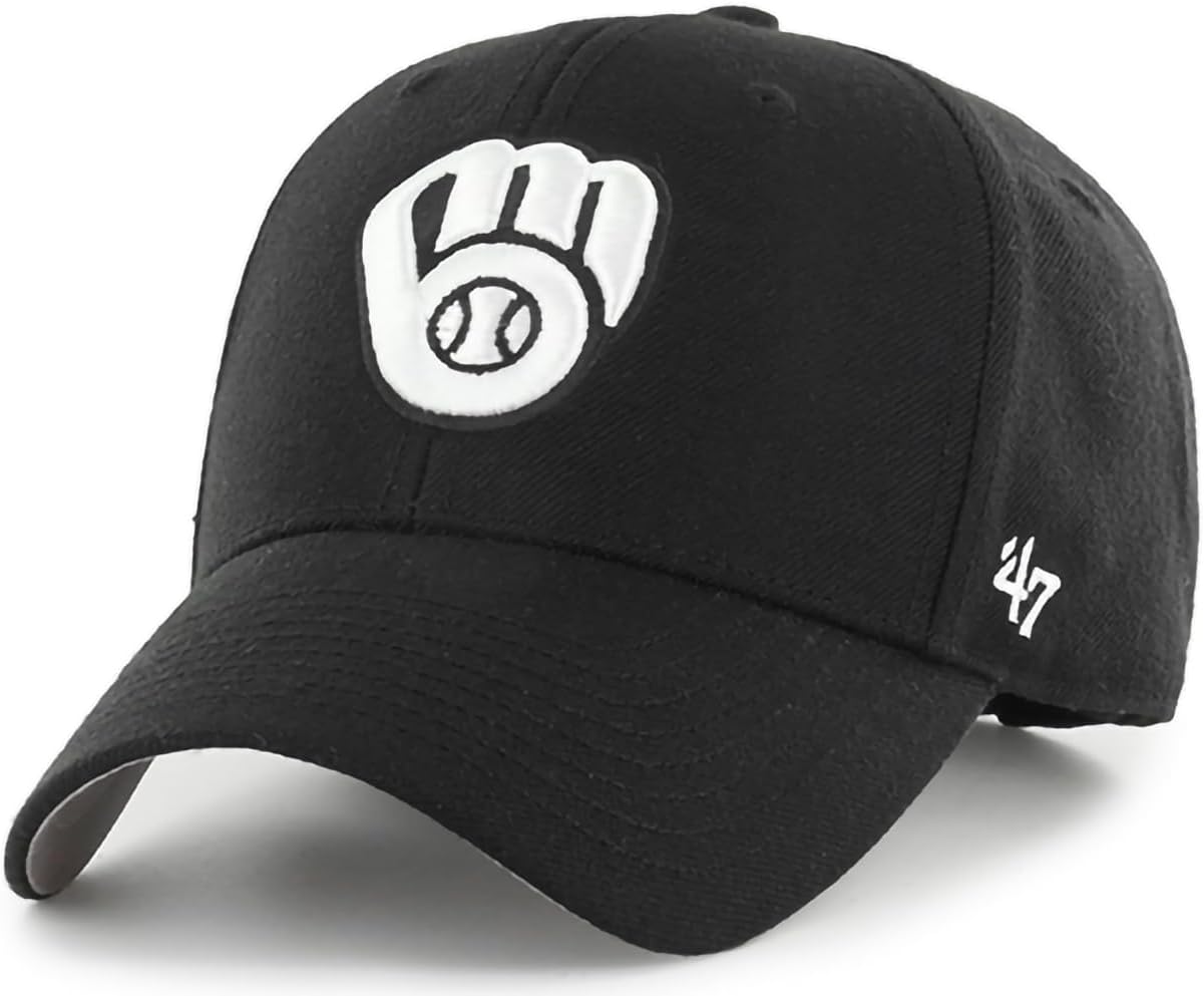 Milwaukee Brewers Adjustable Structure Baseball Cap for Fans