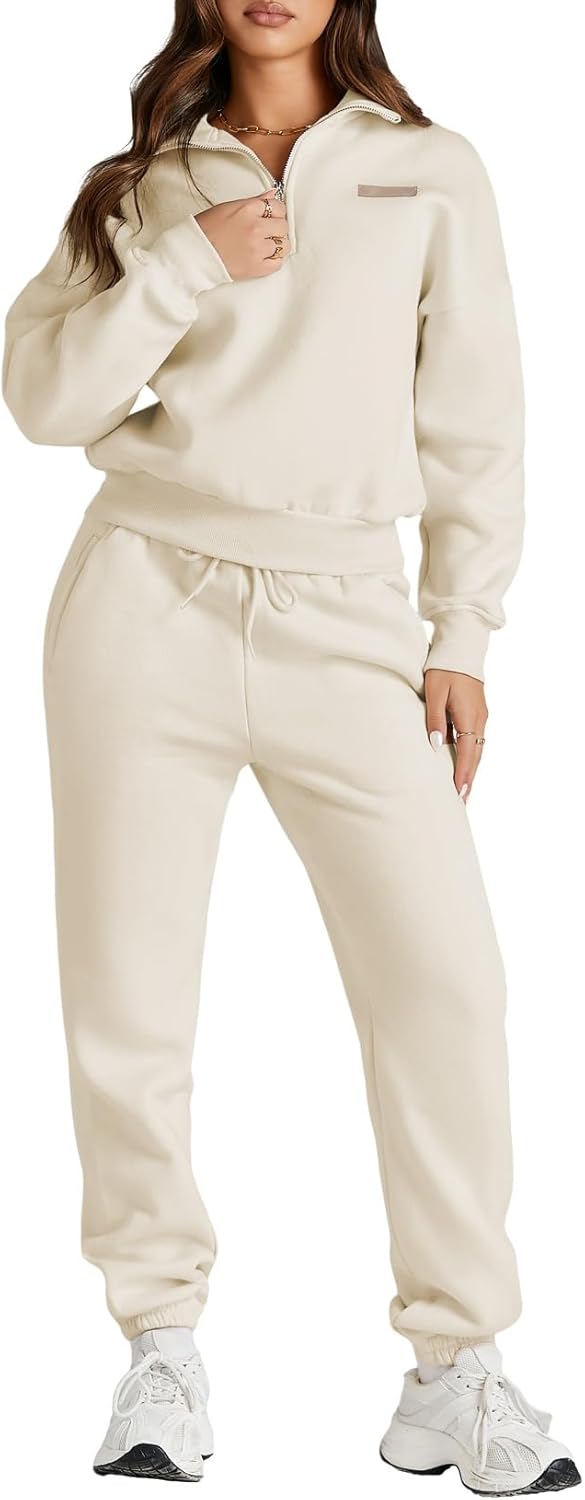 Herseas Women 2 Piece Outfits Sweatsuit Lounge Set for Comfort