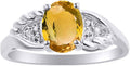 Rylos Rings For Women's 14K Gold Birthstone Ring - Everyday Elegance