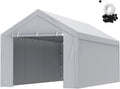 VEVOR 13 x 20 ft Carport Replacement Canopy Cover Top + Side Wall