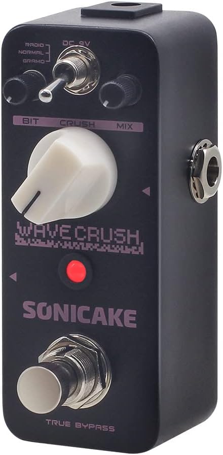 SONICAKE Bitcrusher Guitar Pedal for Unique Sound Effects