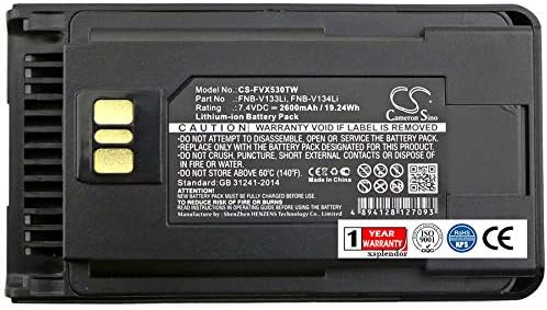XPS Replacement Battery for VERTEX EVX-231 EVX-261 and More