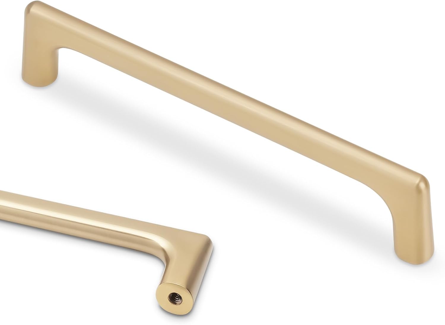 10 Pack 5 Inch Cabinet Pulls in Champagne Bronze for Kitchen