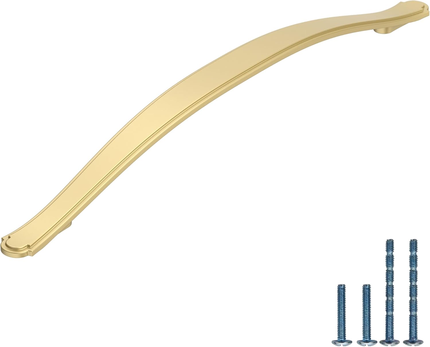 Brushed Gold Cabinet Pulls 7.5 Inch Durable Kitchen Handles
