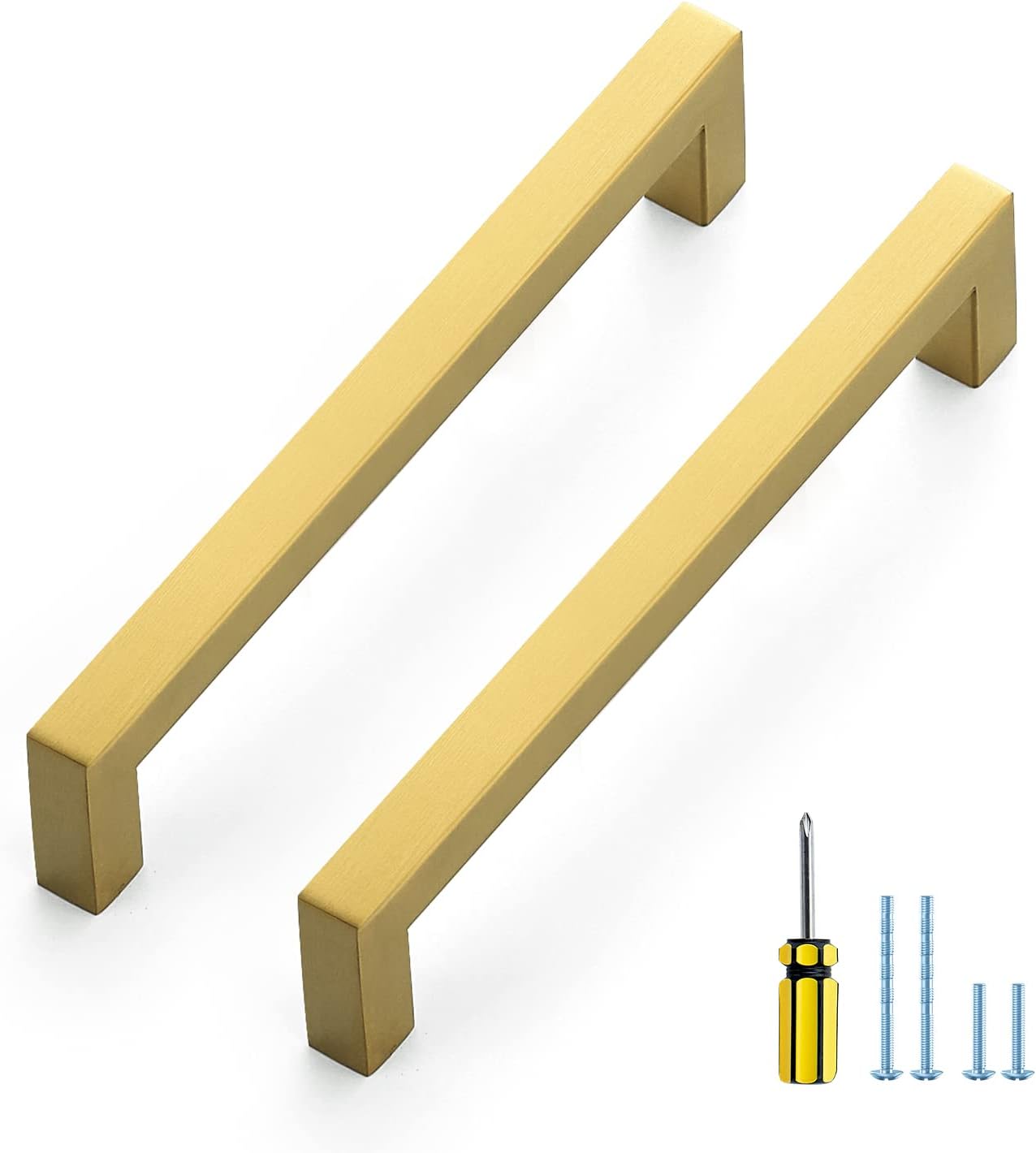 Ravinte 25 Pack Square Cabinet Pulls for Modern Kitchen Decor
