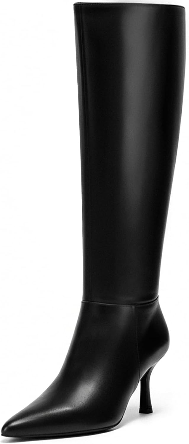 Vipost 3.3 Inch Kitten Heel Boots for Women - Stylish Comfort