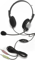 High Fidelity Stereo PC Headset with Noise Canceling Mic - Clear Voice