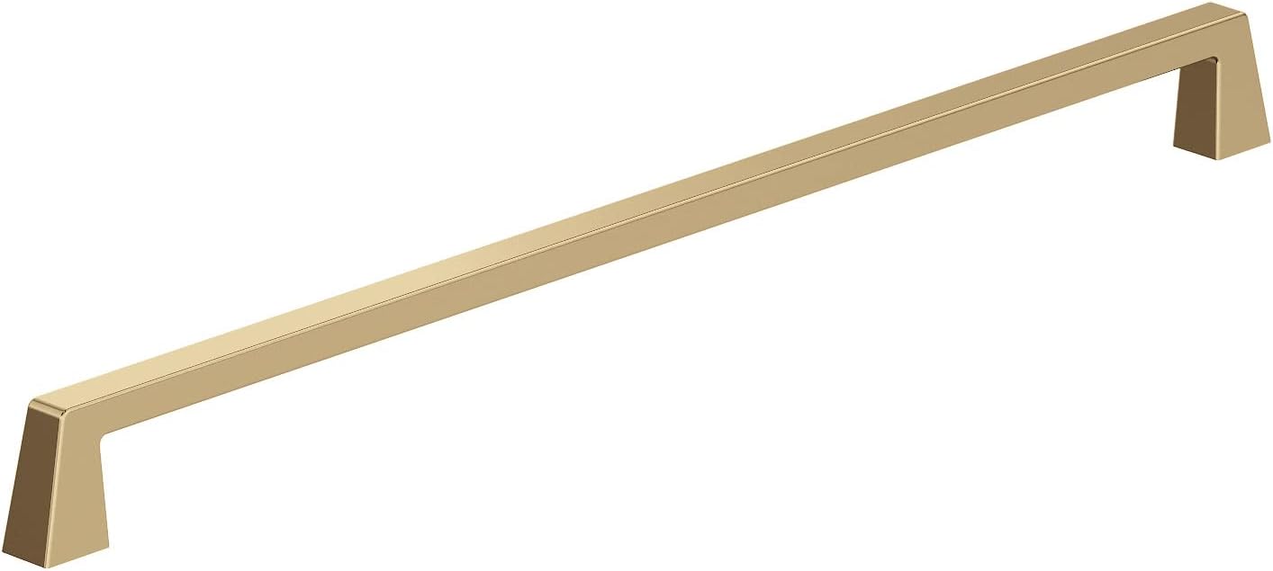 Oversized Cabinet Hardware Handle Pull in Champagne Bronze Finish