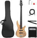 Ktaxon Electric Bass Guitar with 20 Watt Amplifier and Pickup