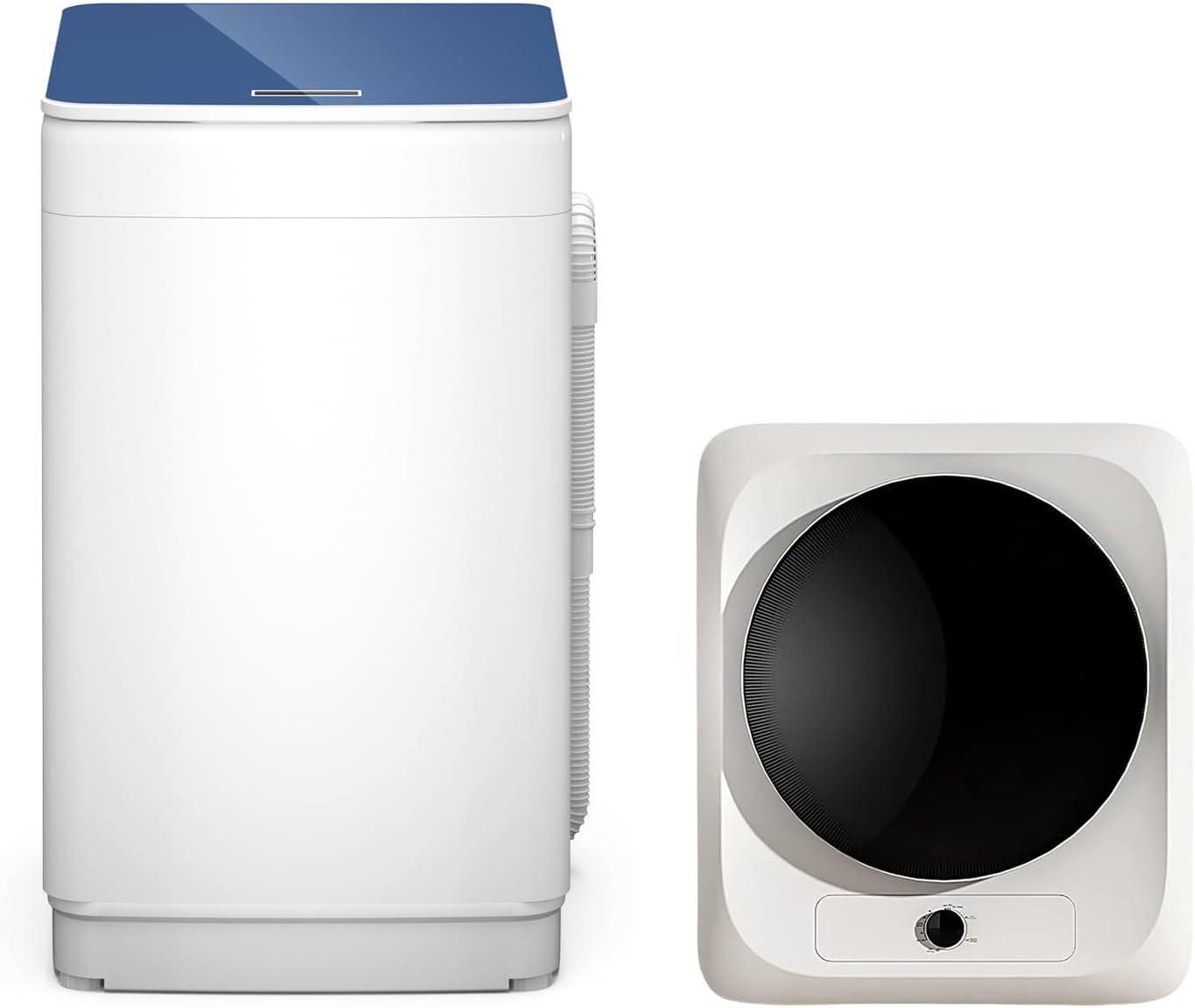 Zynkez 18Lbs Washer and 10Lbs Dryer Combo for Compact Living