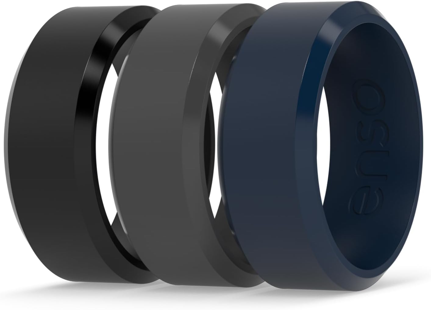Bevel Classic Silicone Wedding Ring for Active Lifestyles