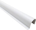 4 in Plastic Flanged Wire Guard Cable Raceway (5 x 5ft Sticks)