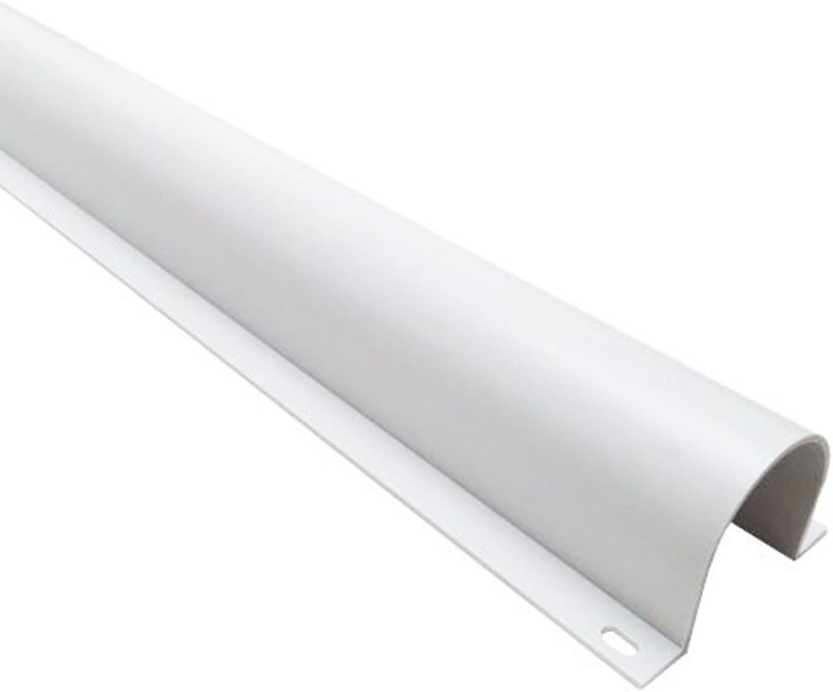 Electriduct 4in Plastic Flanged Wire Guard Cable Raceway - 25FT