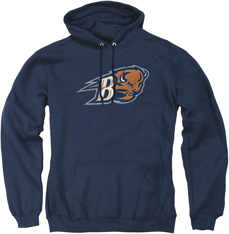 Official Collegiate Distressed Logo Pullover Hoodie Collection