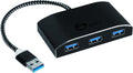 SuperSpeed 4 Port USB 3.0 Hub - Powered USB Expansion